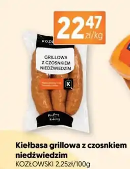 Jubilat Kiełbasa grillowa z czosnkiem niedźwiedzim kozłowski oferta