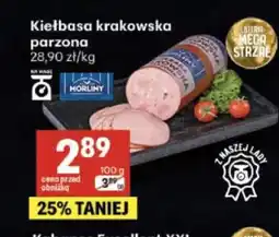 Delikatesy Centrum Kiełbasa krakowska parzona Morliny oferta