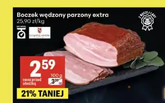 Delikatesy Centrum Boczek wędzony parzony extra Stanisławów oferta