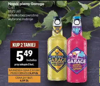 Delikatesy Centrum Napój piwny Garage oferta