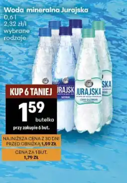 Delikatesy Centrum Woda mineralna Jurajska oferta