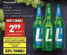 Delikatesy Centrum Piwo Lech oferta