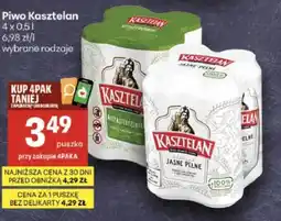 Delikatesy Centrum Piwo Kasztelan oferta