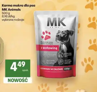 Delikatesy Centrum Karma mokra dla psa MK Animals oferta