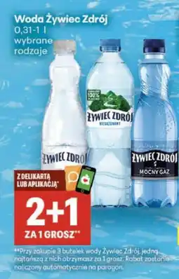 Delikatesy Centrum Woda Żywiec Zdrój oferta