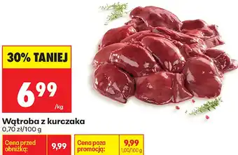 Biedronka Wątroba z kurczaka oferta