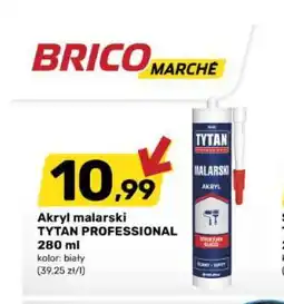 Bricomarche Akryl malarski TYTAN PROFESSIONAL oferta
