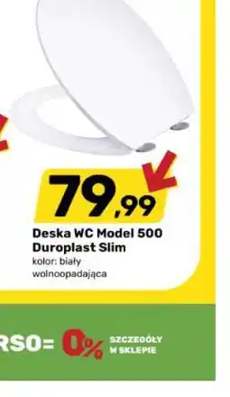 Bricomarche Deska WC Model 500 Duroplast Slim oferta