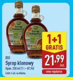 ALDI Bio Syrop klonowy oferta
