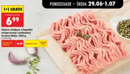 Biedronka Mięso mielone z łopatki wieprzowej i wołowiny Kraina Mięs oferta