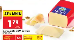 Biedronka Ser morski OSM Łowicz oferta