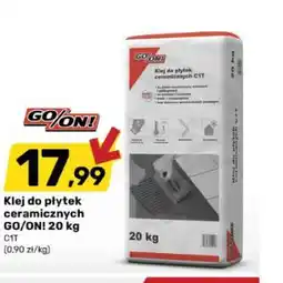 Bricomarche Klej do płytek ceramicznych GO/ON! oferta