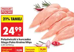 Biedronka Polędwiczki z kurczaka Mega Paka Kraina Mięs oferta