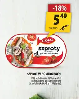 Arhelan Szprot w sosie pomidorowym Graal oferta