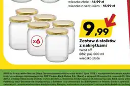 Bricomarche Zestaw słoików OFF oferta