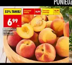Biedronka Brzoskwinia na wagę oferta