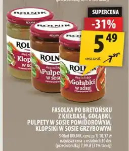 Arhelan Fasolka po bretońsku z kiełbasą Rolnik oferta