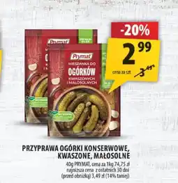 Arhelan Przyprawa do ogórków kwaszonych i małosolnych Prymat oferta