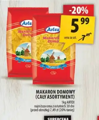 Arhelan Makaron domowy Wyborny Artex oferta