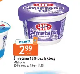 E.Leclerc Śmietana Mlekovita oferta