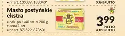 Makro Masło gostyńskie ekstra Gostyń oferta