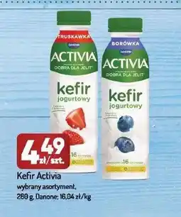 Avita Kefir Activia truskawkowy Danone oferta