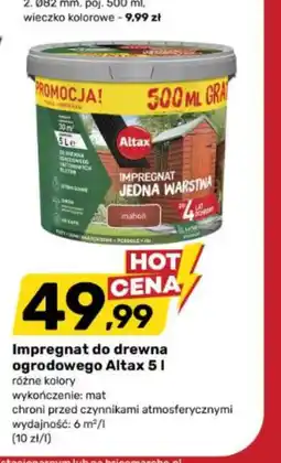 Bricomarche Impregnat do drewna Altax oferta
