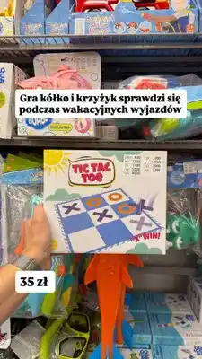 Pepco Gra kółko i krzyżyk Tic Tac Toe oferta