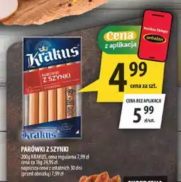 Arhelan Parówki z szynki Krakus oferta