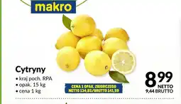 Makro Cytryny oferta