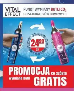 Sedal Wymiana butli CO2 Vital Effect oferta
