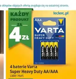 E.Leclerc Baterie Varta oferta