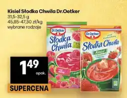 Delikatesy Centrum Kisiel o smaku malinowym Słodka Chwila Dr. Oetker oferta