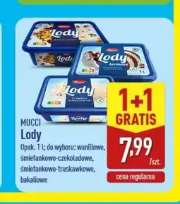 ALDI Lody śmietankowo-czekoladowe Mucci oferta