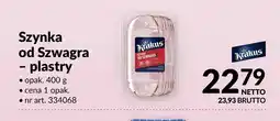 Makro Szynka od Szwagra plastry Krakus oferta