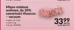 Makro Mięso mielone wołowe do 20% zawartości tłuszczu - vacuum oferta