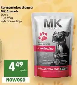 Delikatesy Centrum Karma mokra dla psa MK Animals z wołowiną oferta