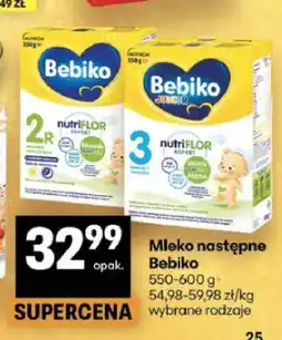 Delikatesy Centrum Mleko następne Bebiko 2 oferta