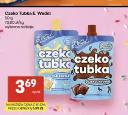 Delikatesy Centrum Czeko Tubka E. Wedel mleczna oferta