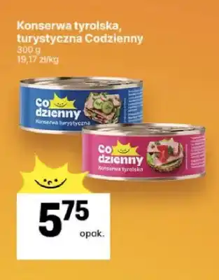 Delikatesy Centrum Konserwa tyrolska Codzienny oferta