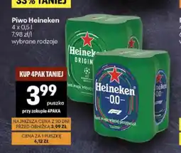 Delikatesy Centrum Piwo Heineken Original 4-pak oferta