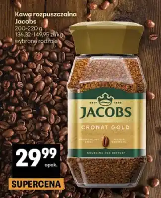 Delikatesy Centrum Kawa rozpuszczalna Jacobs Cronat Gold oferta
