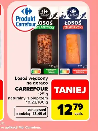 Carrefour Łosoś wędzony Carrefour oferta