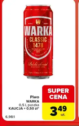 Carrefour Market Piwo Warka oferta