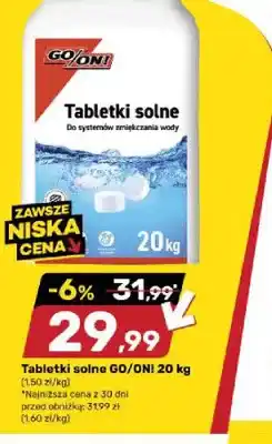 Bricomarche Tabletki solne GO/ON! oferta