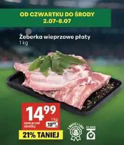 Delikatesy Centrum Żeberka wieprzowe płaty Z Naszej Lady oferta