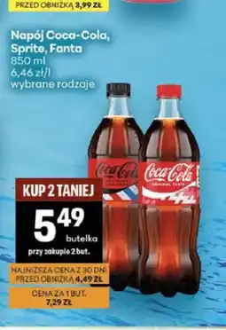Delikatesy Centrum Napój gazowany Coca-Cola Original oferta
