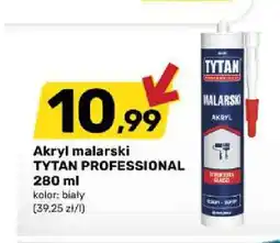 Bricomarche Akryl malarski Tytan Professional biały oferta
