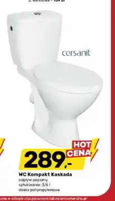 Bricomarche WC Kompakt Kaskada Cersanit oferta