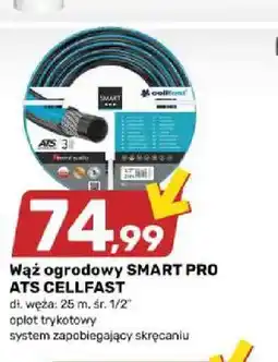 Bricomarche Wąż ogrodowy Cellfast Smart Pro ATS 25 m 1/2 oferta